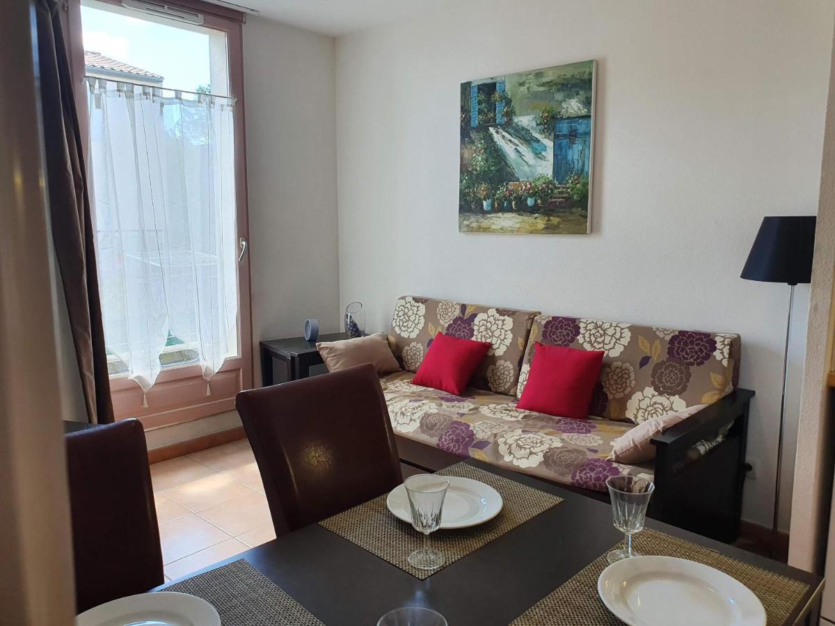 קרקסון Joli Appartement T2 Dans Residence Avec Piscine, Hammam Et Parking Gratuits מראה חיצוני תמונה