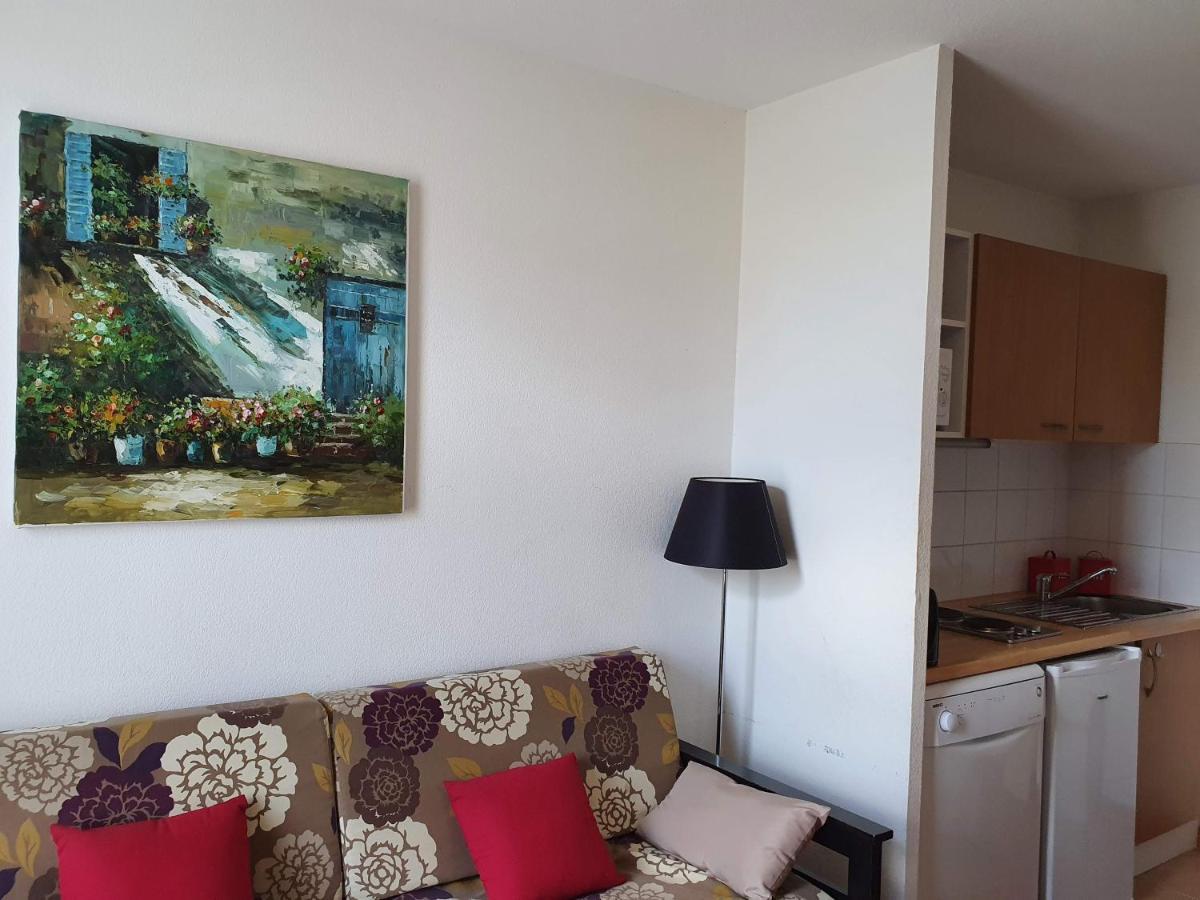 קרקסון Joli Appartement T2 Dans Residence Avec Piscine, Hammam Et Parking Gratuits מראה חיצוני תמונה